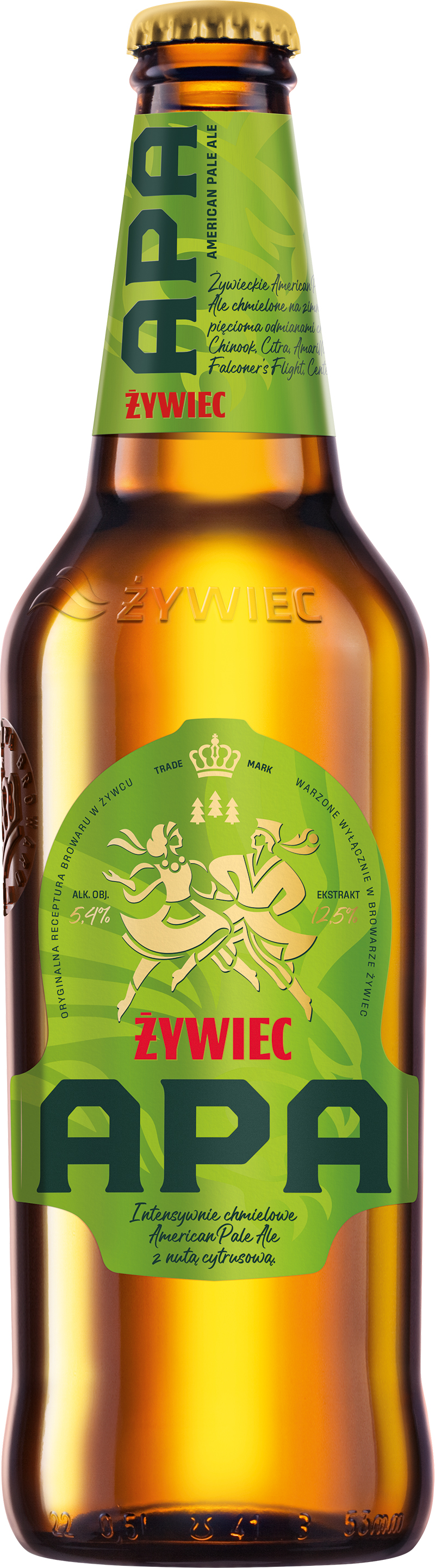 ŻYWIEC APA Piwo (cena zawiera 1 zł kaucji za butelkę)