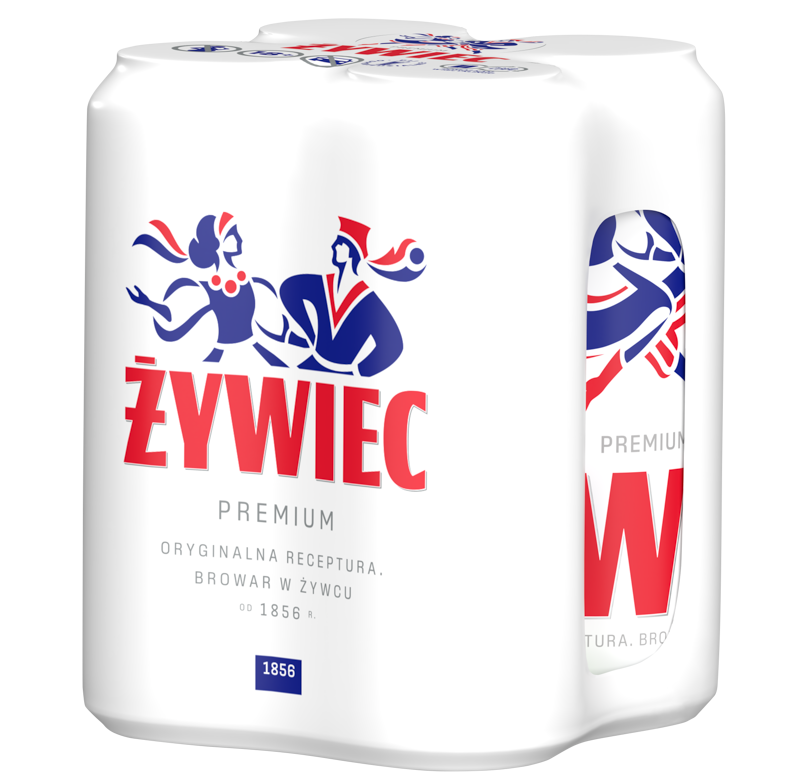 ŻYWIEC Piwo 4x500ml (puszka)