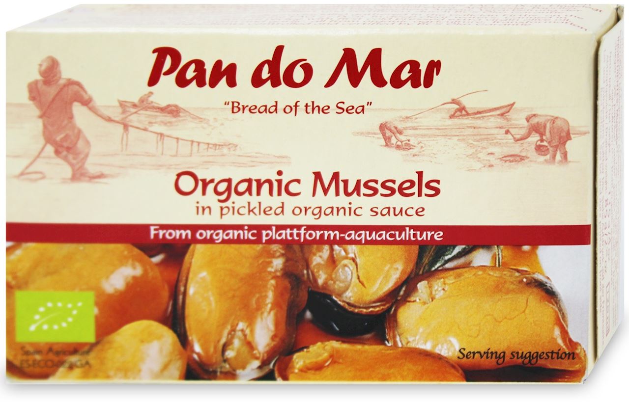 PAN DO MAR Małże marynowane BIO