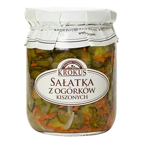KROKUS Sałatka z ogórków kiszonych