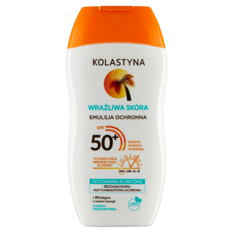 KOLASTYNA Wrażliwa Skóra Emulsja ochronna SPF50+