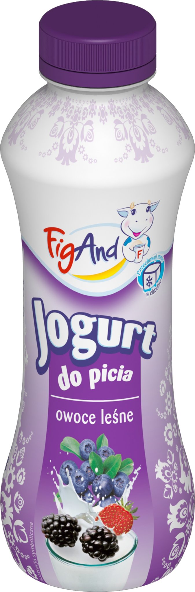 FIGAND Jogurt do picia owoce leśne