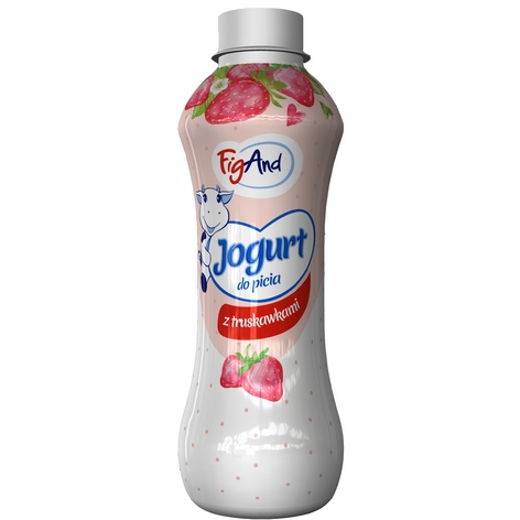 FIGAND Jogurt do picia truskawkowy
