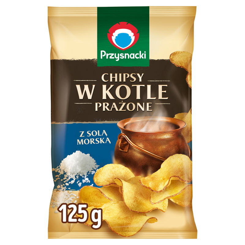 PRZYSNACKI Chipsy w kotle prażone z solą morską frisco.pl