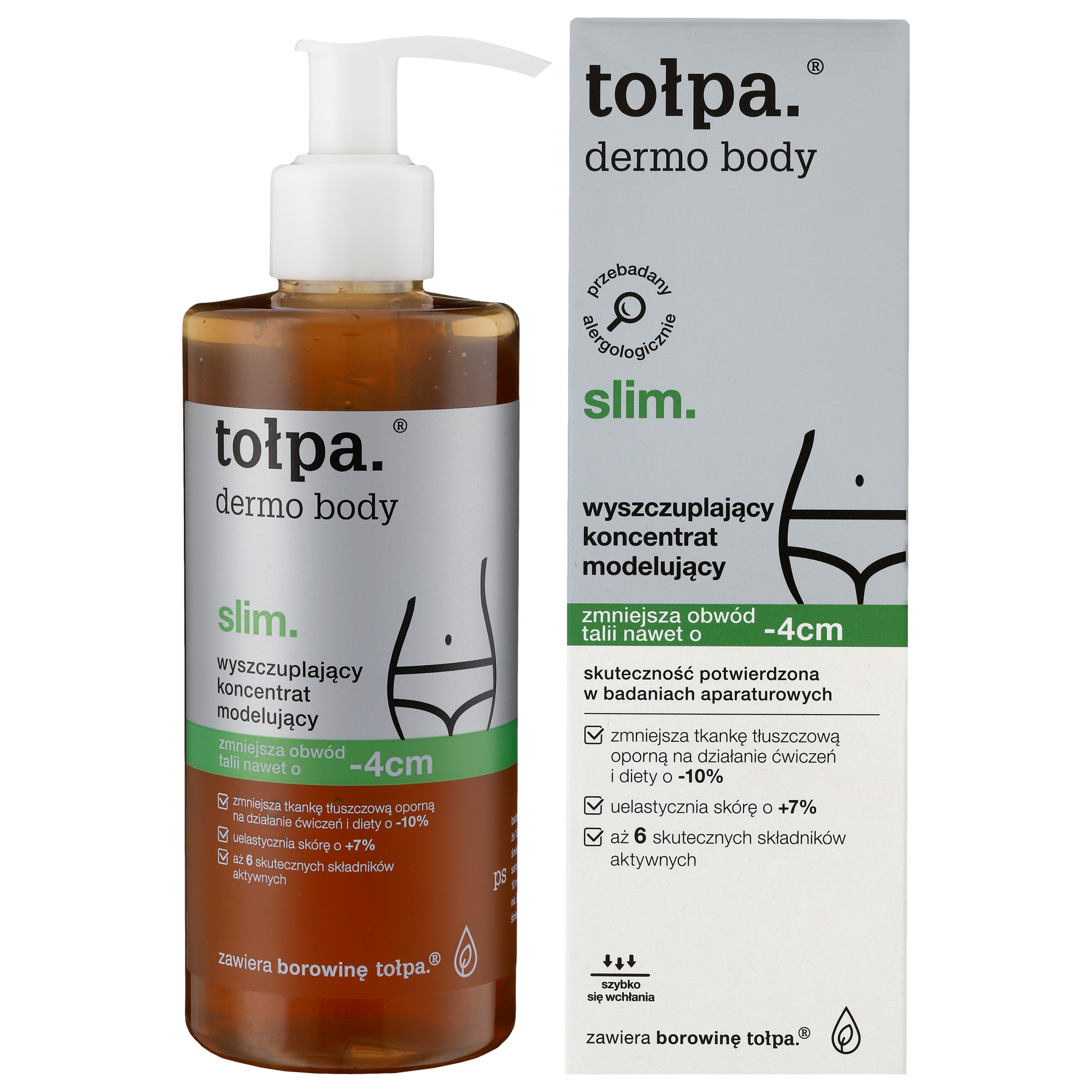 TOŁPA dermo body slim Wyszczuplający koncentrat modelujący
