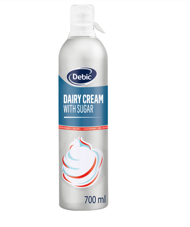 DEBIC Bita śmietanka słodzona (w sprayu)