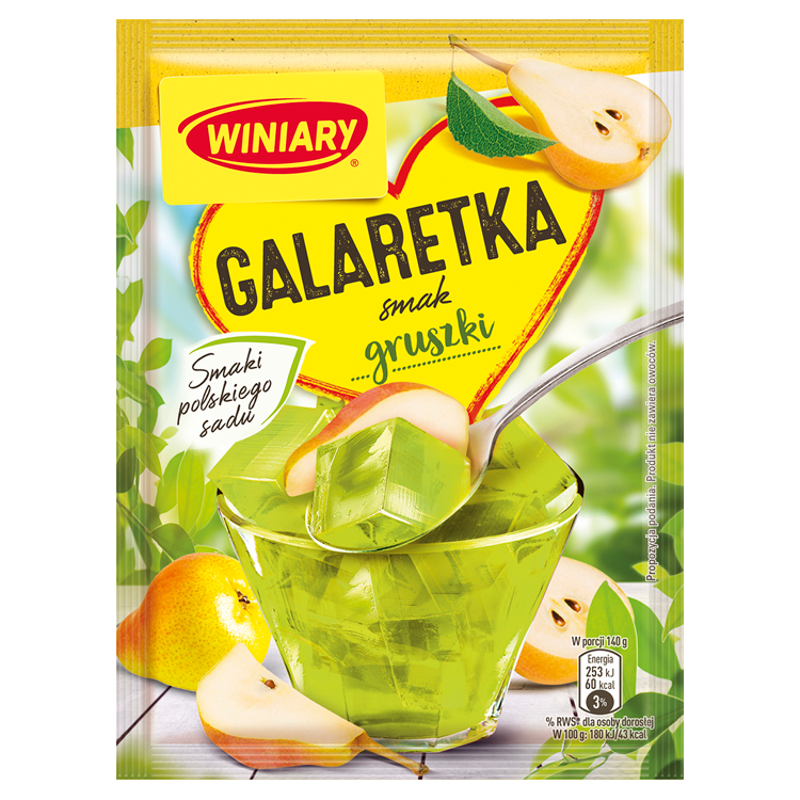 WINIARY Galaretka o smaku gruszki frisco.pl
