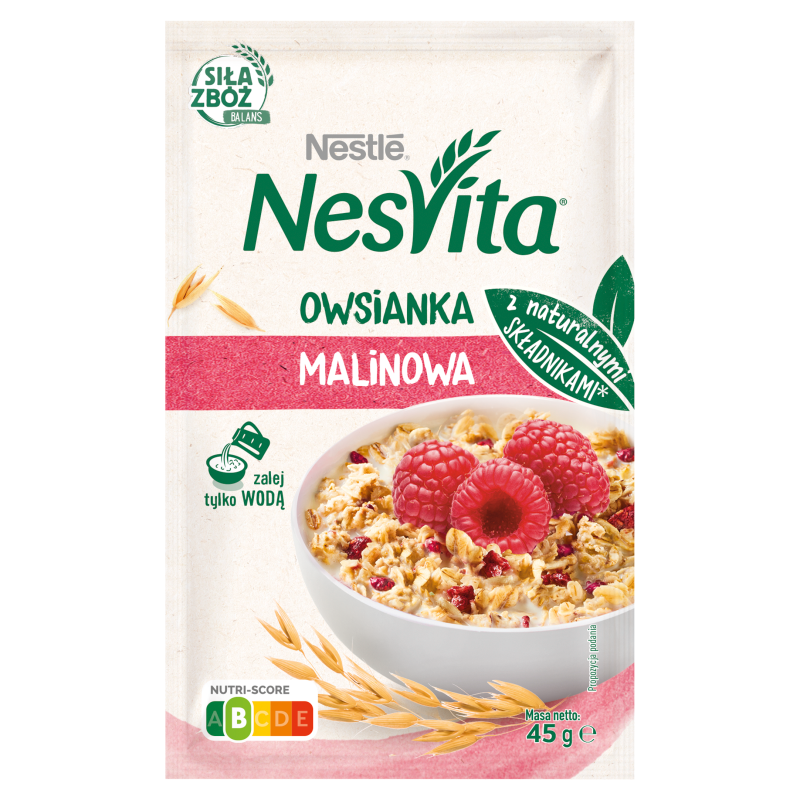 NESVITA Owsianka malinowa frisco.pl
