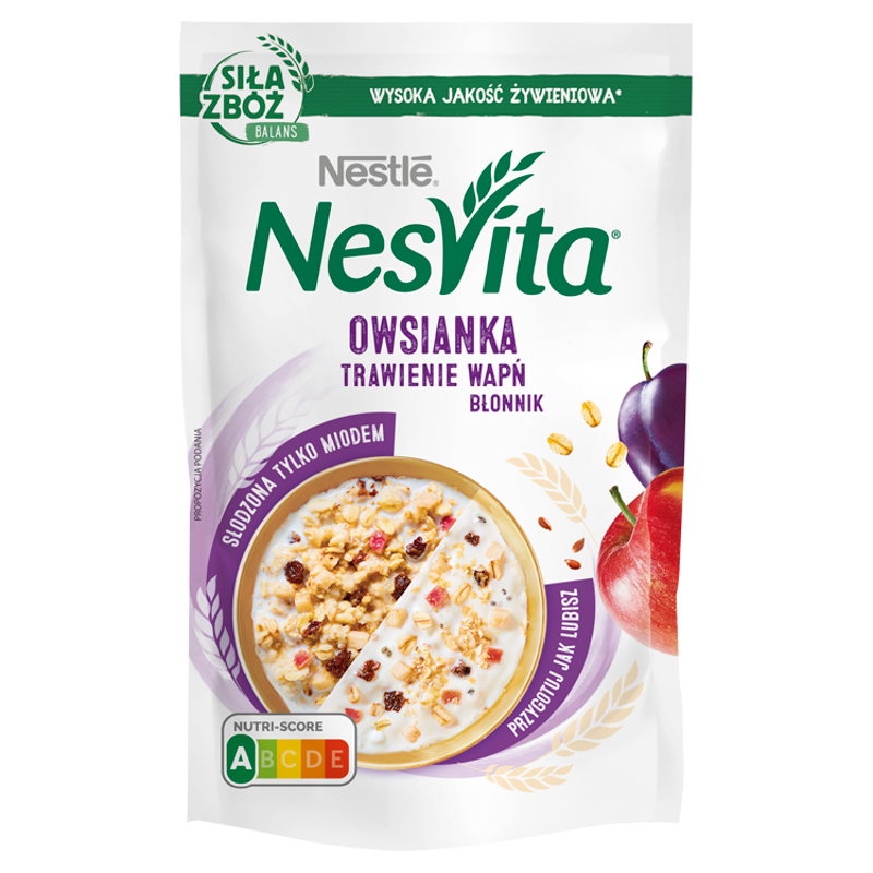 NESVITA Owsianka trawienie wapń błonnik