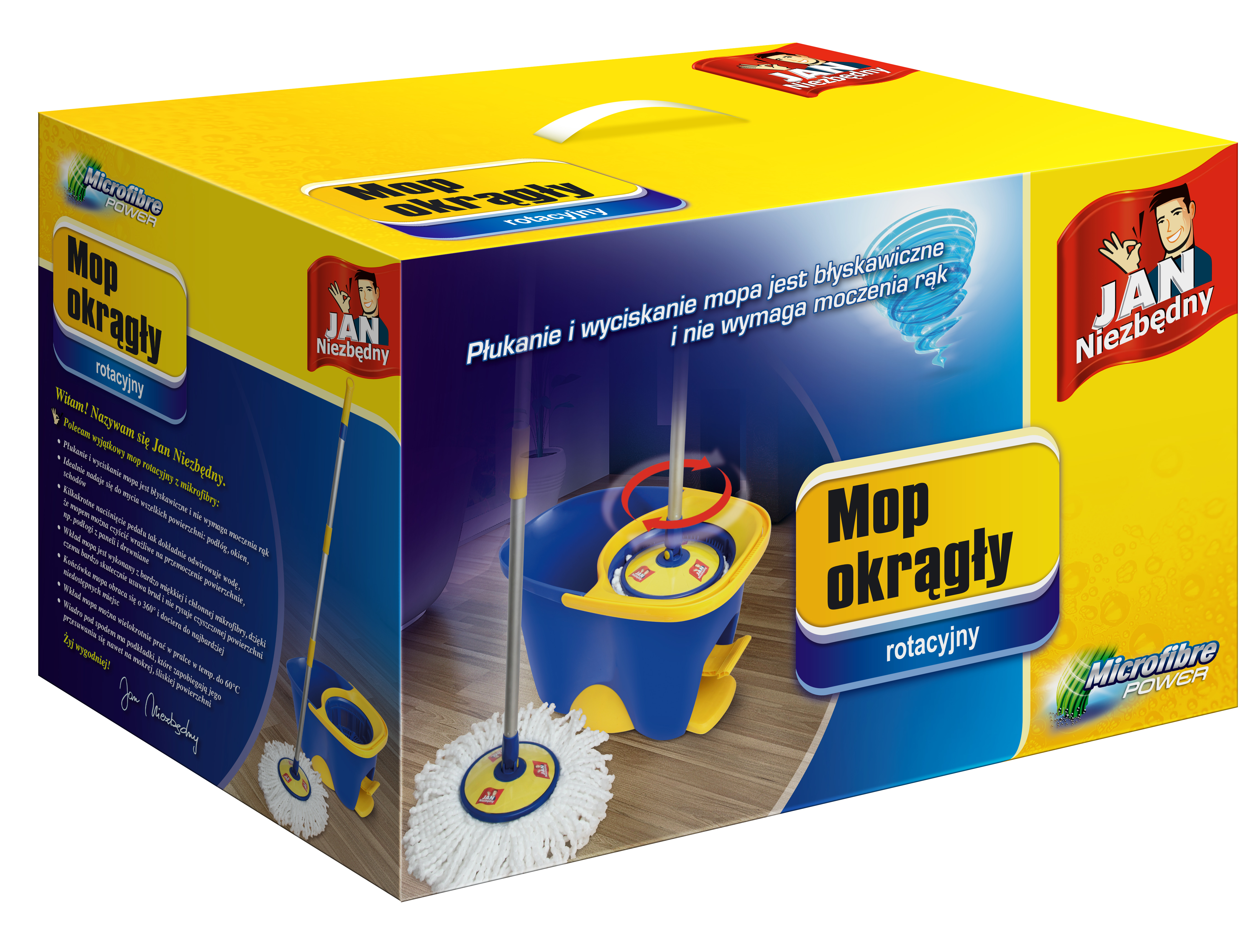 JAN NIEZBĘDNY Mop rotacyjny