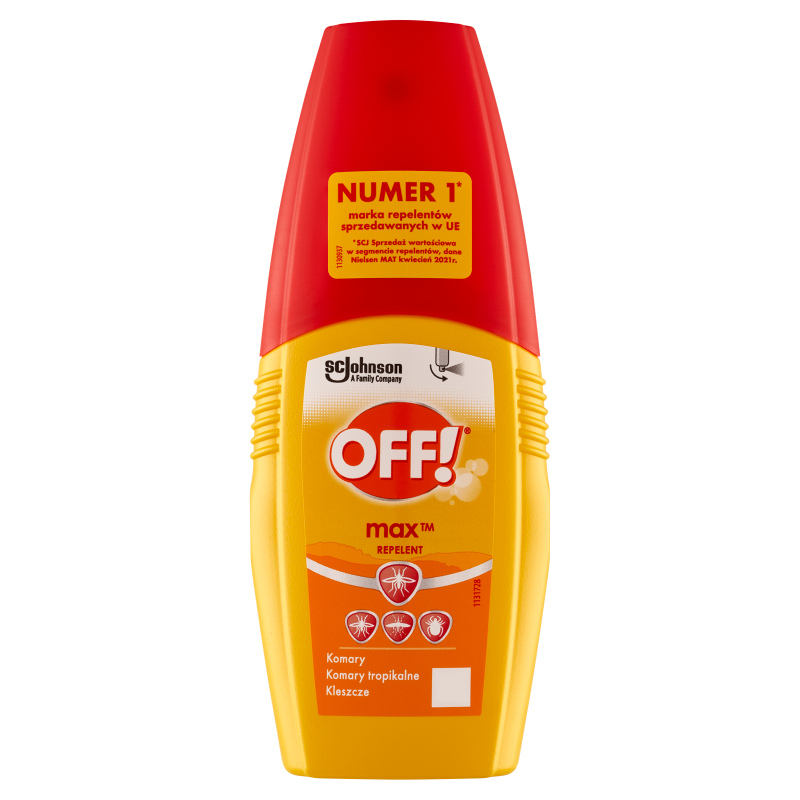 OFF Spray przeciw komarom i kleszczom