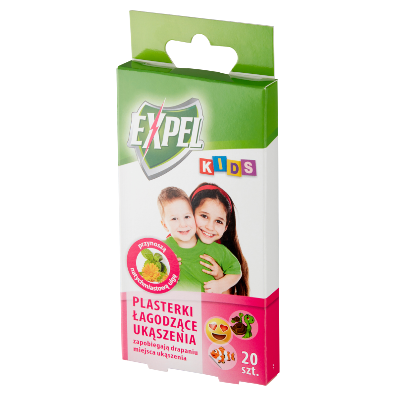 EXPEL Plasterki łagodzące ukąszenia 20 szt.