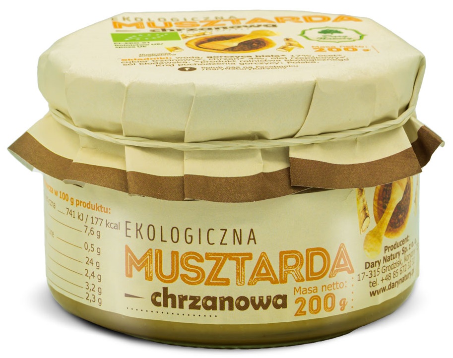 DARY NATURY Musztarda chrzanowa BIO