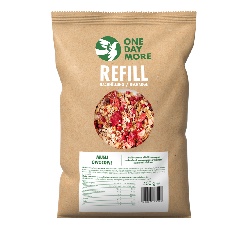 ONE DAY MORE REFILL Musli Owocowe