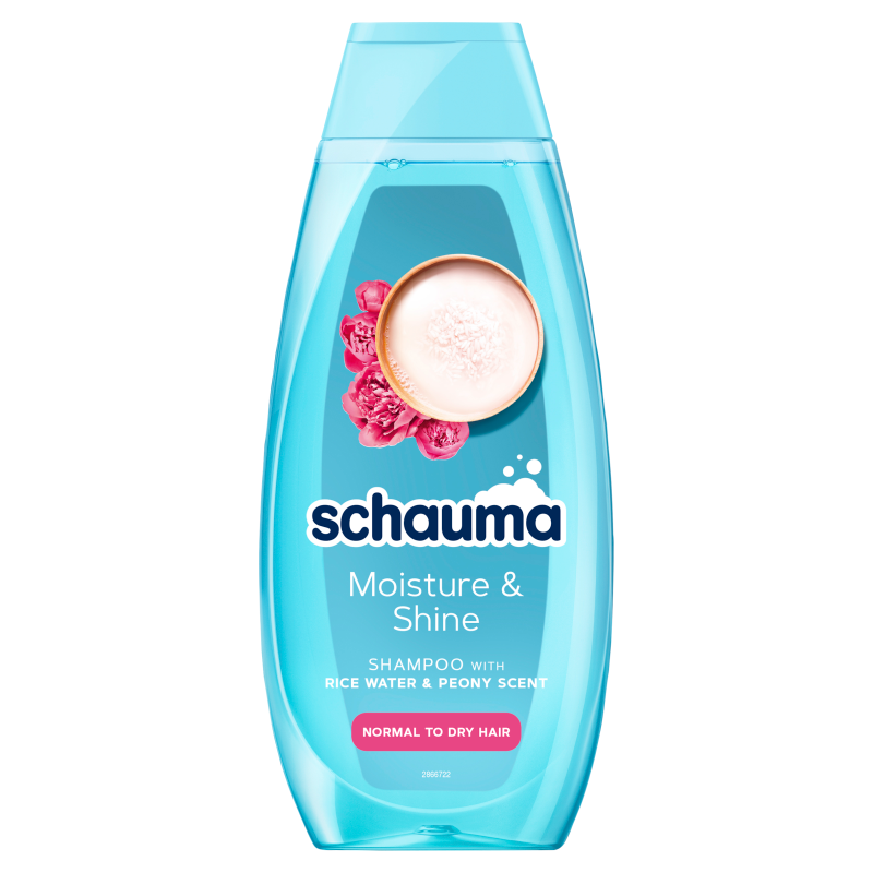 SCHWARZKOPF SCHAUMA Moisture & Shine Szampon do włosów suchych i normalnych z wodą ryżową frisco.pl