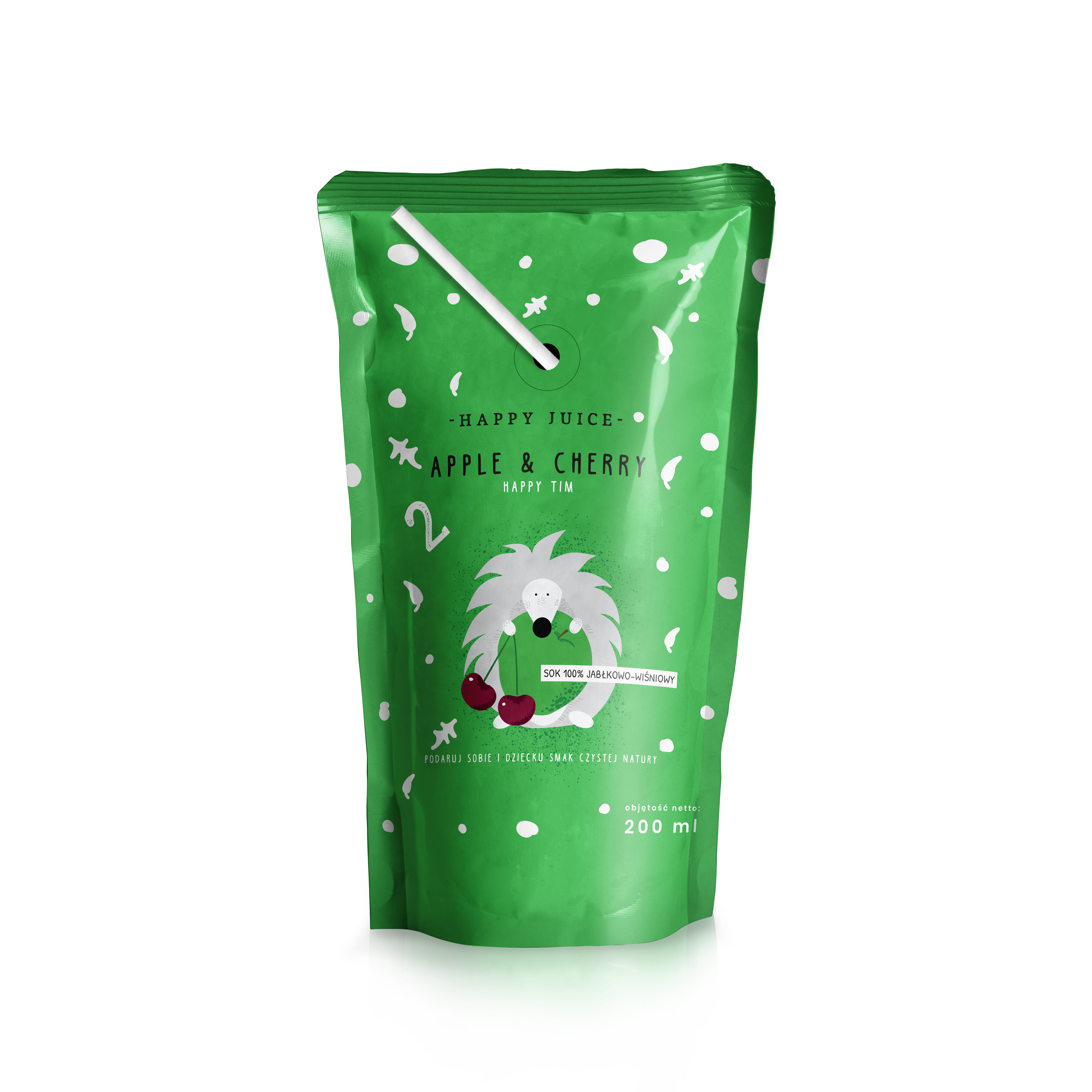 Happy Juice 100% jabłko-wiśnia