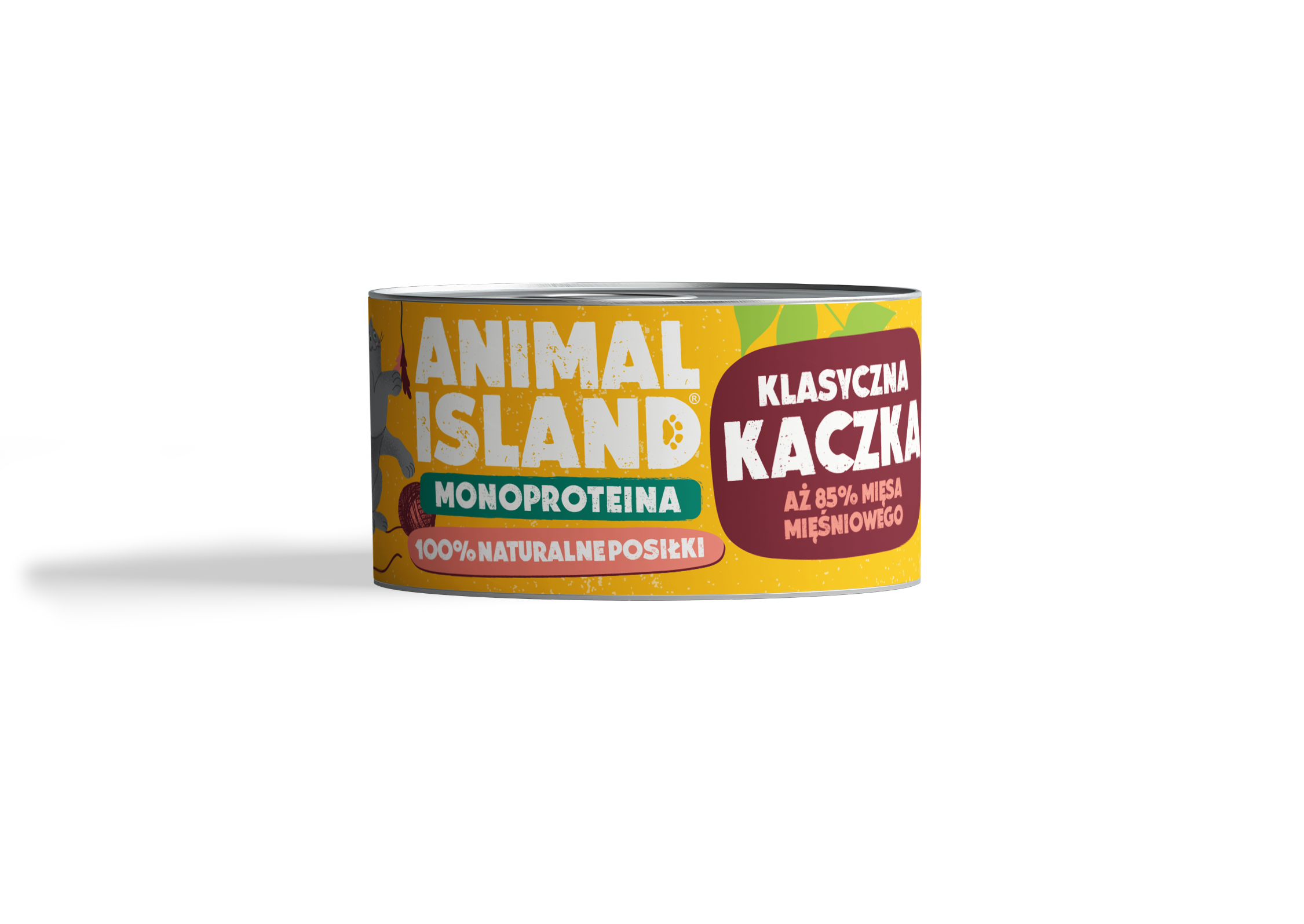 ANIMAL ISLAND Karma mokra dla kota monoproteina kaczka