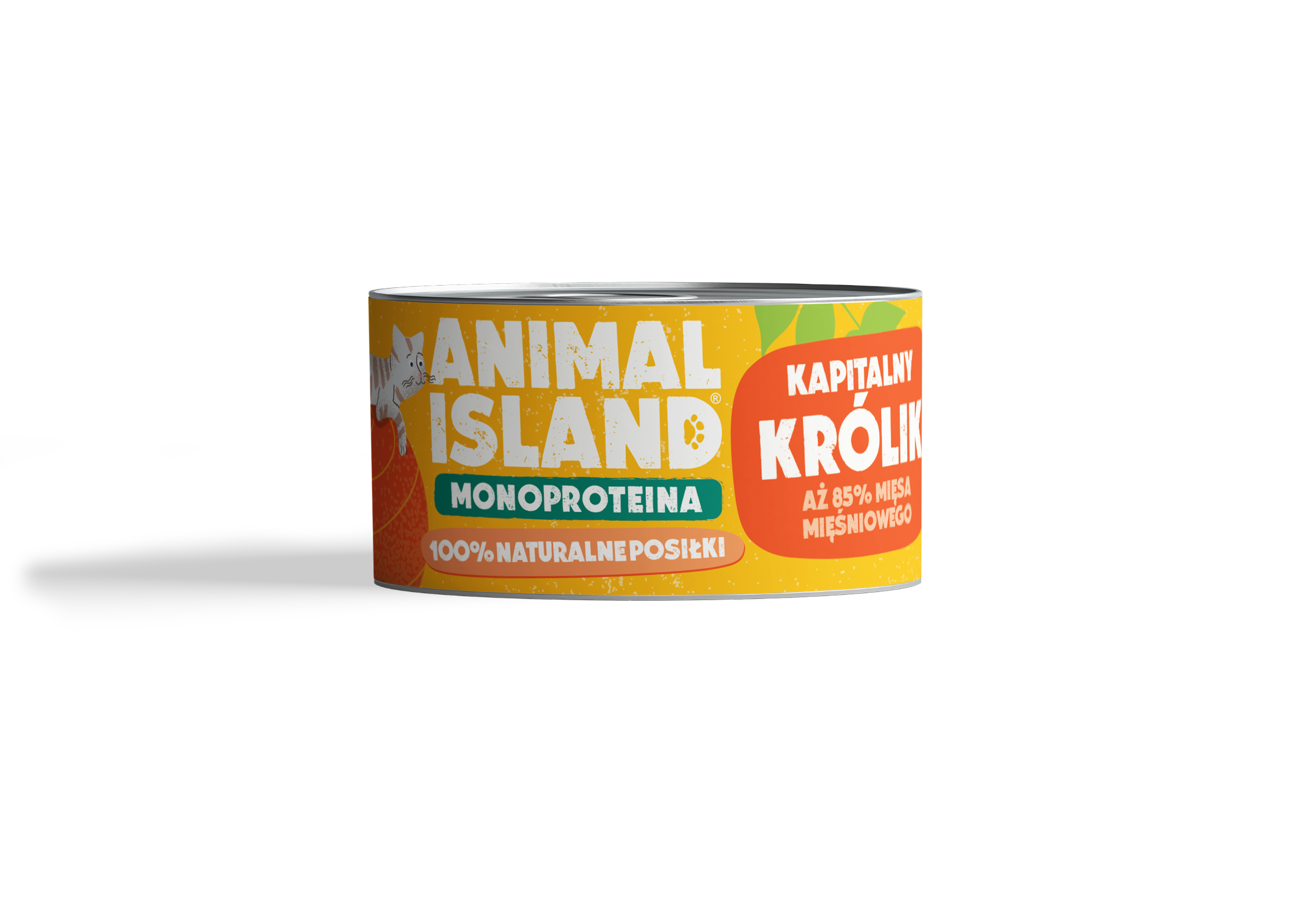 ANIMAL ISLAND Karma mokra dla kota monoproteina królik
