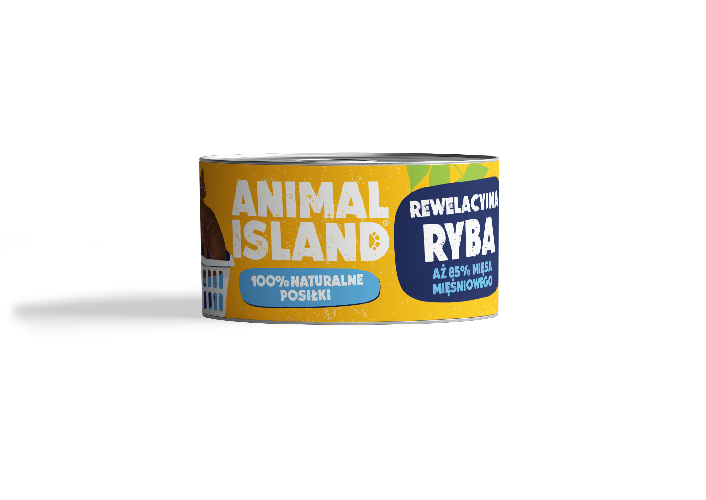 ANIMAL ISLAND Karma mokra dla kota monoproteina ryba