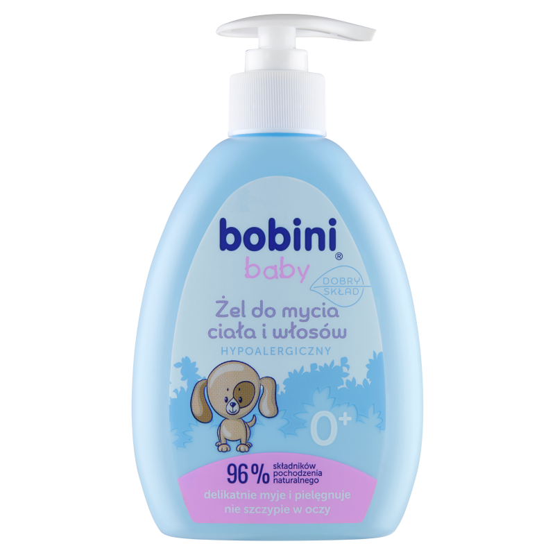 BOBINI Baby Żel do mycia ciała i włosów 300 ml frisco.pl