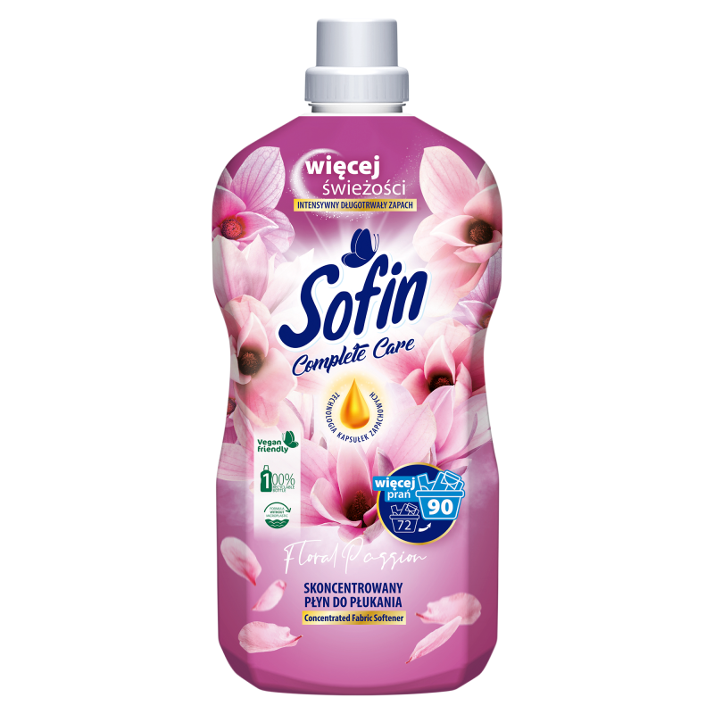 SOFIN Complete Care & Freshness Skoncentrowany płyn do płukania tkanin Floral Passion frisco.pl