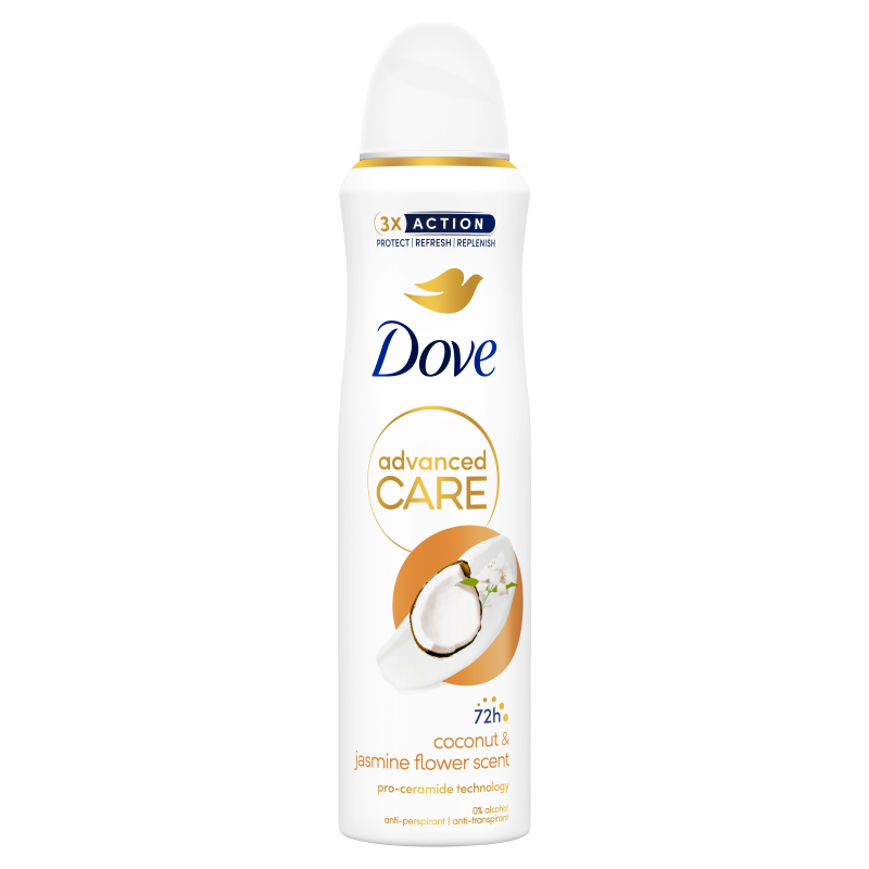 DOVE Advanced Care Antyperspirant w aerozolu Coconut & Jasmine Flower Scent frisco.pl