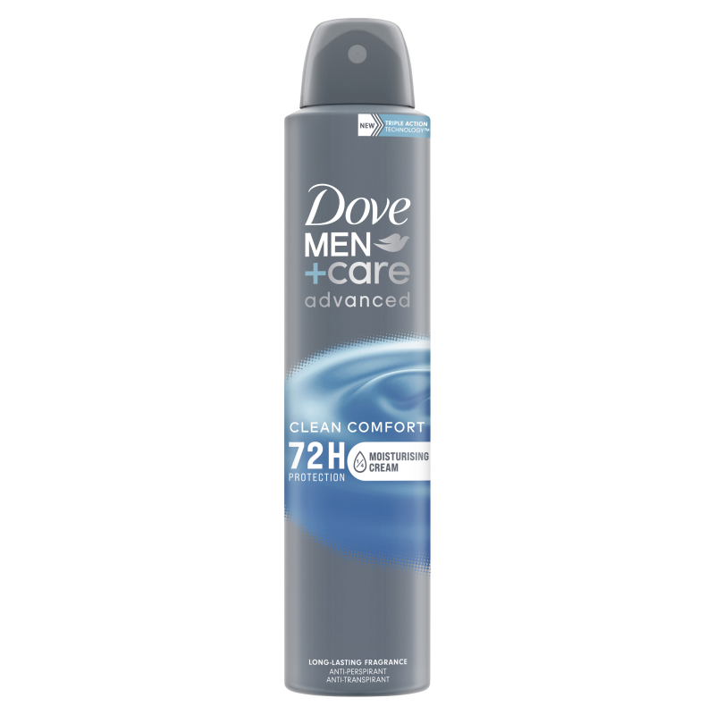 DOVE Men+Care Clean Comfort Antyperspirant w aerozolu