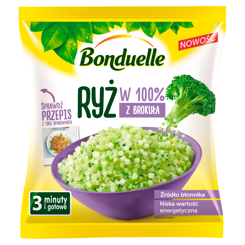 BONDUELLE Ryż w 100% z brokuła