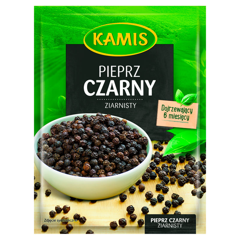 KAMIS Pieprz czarny ziarnisty frisco.pl