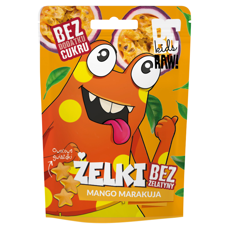 BE RAW! Kids Żelki Mango Jabłko frisco.pl