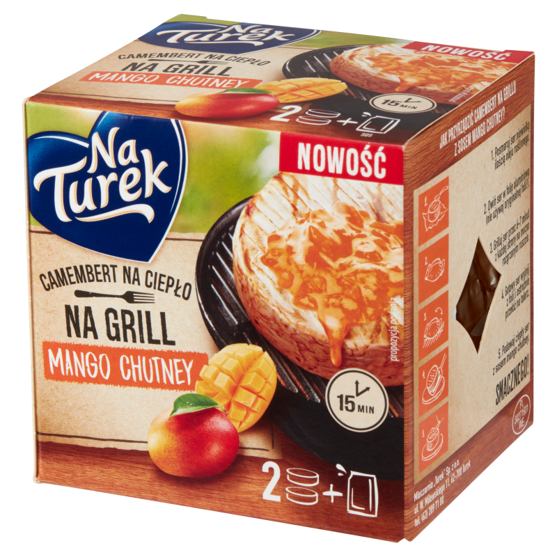 NATUREK Camembert na grill mango chutney frisco.pl