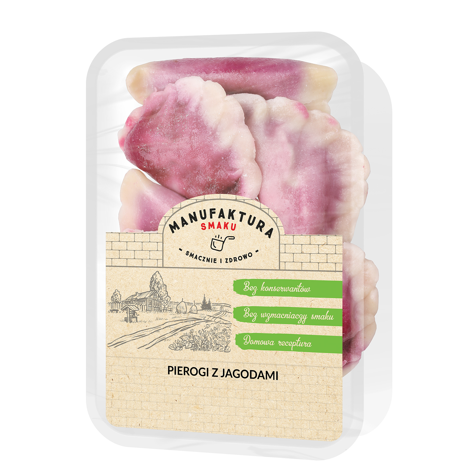 MANUFAKTURA SMAKU Pierogi z jagodami