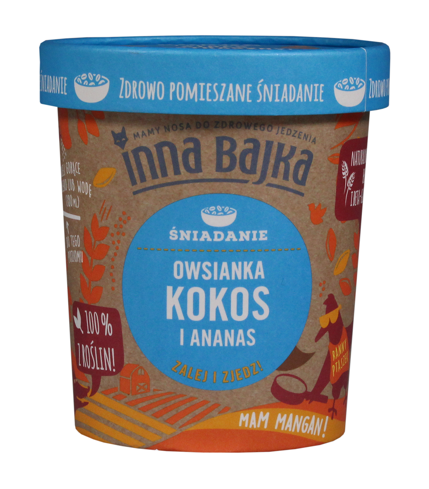 INNA BAJKA Owsianka Kokos i Ananas frisco.pl