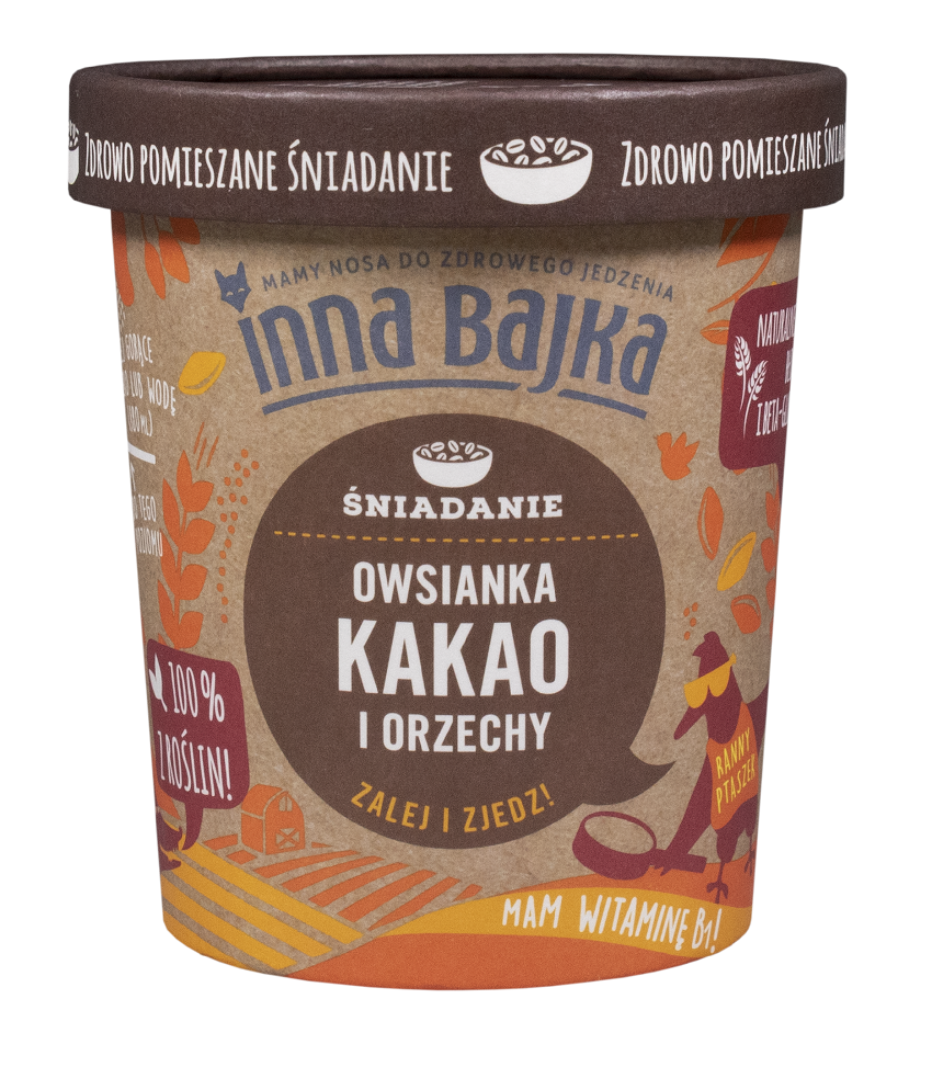 INNA BAJKA Owsianka Kakao i Orzechy