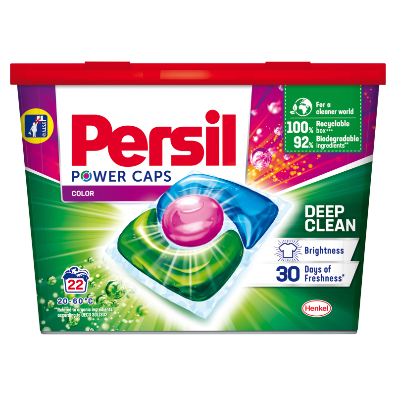 PERSIL Power Caps Kapsułki do prania Color 22 szt. frisco.pl
