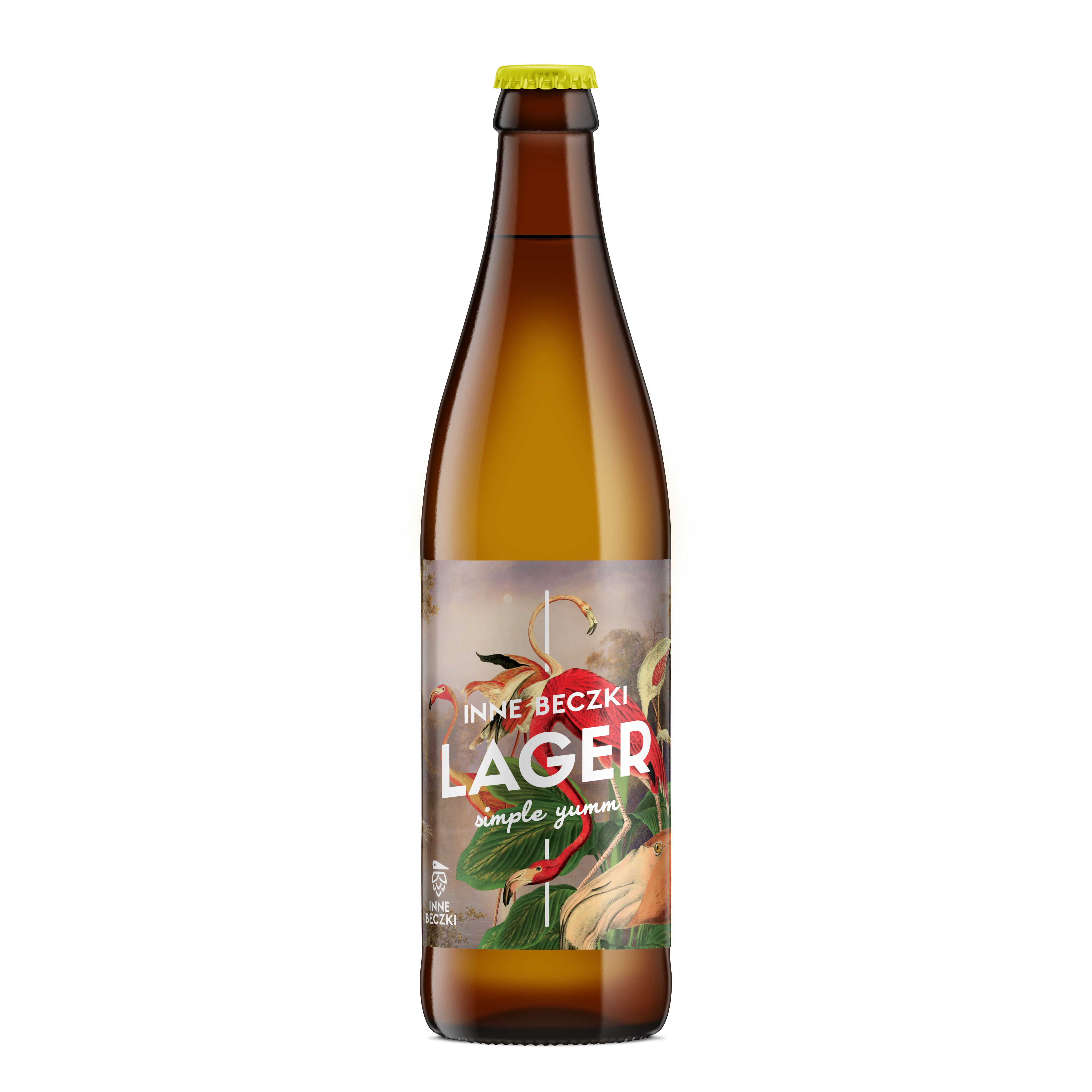 INNE BECZKI LAGER simple yumm Piwo (butelka bezzwrotna)