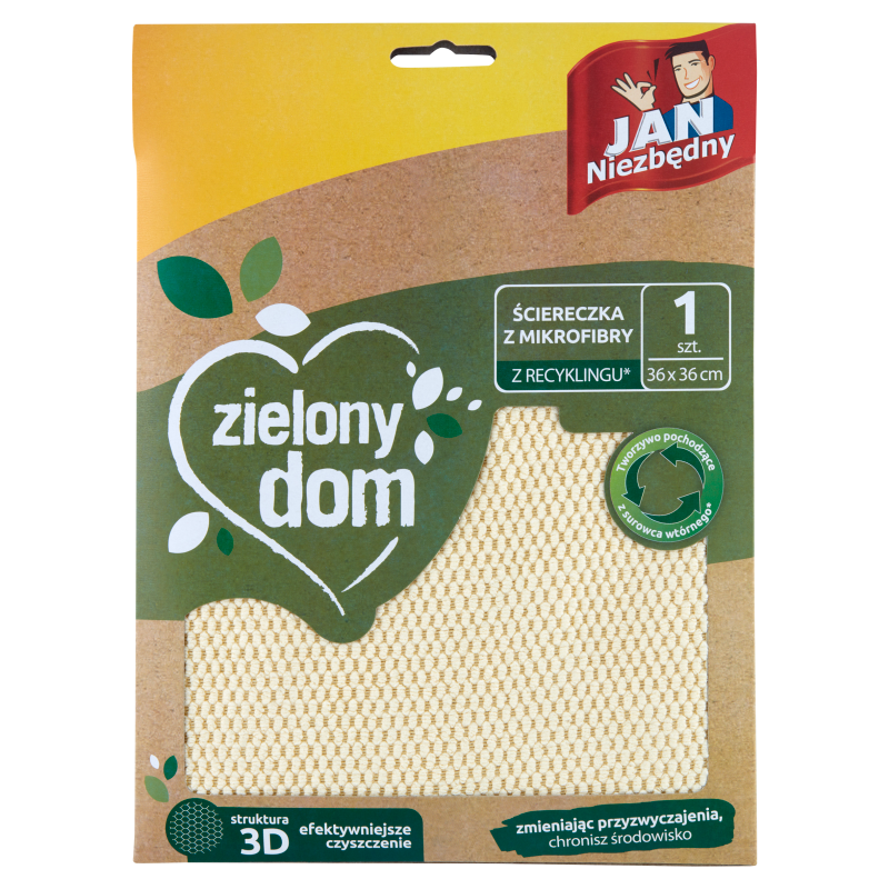 JAN NIEZBĘDNY Ściereczka z mikrofibry