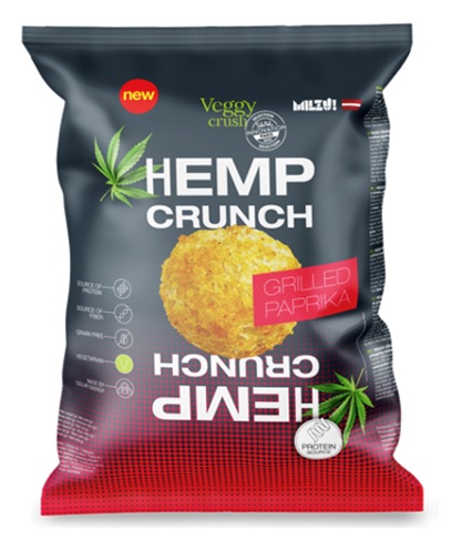 Hemp Crunch Chrupki - smak grillowanej papryki z białkiem konopnym frisco.pl
