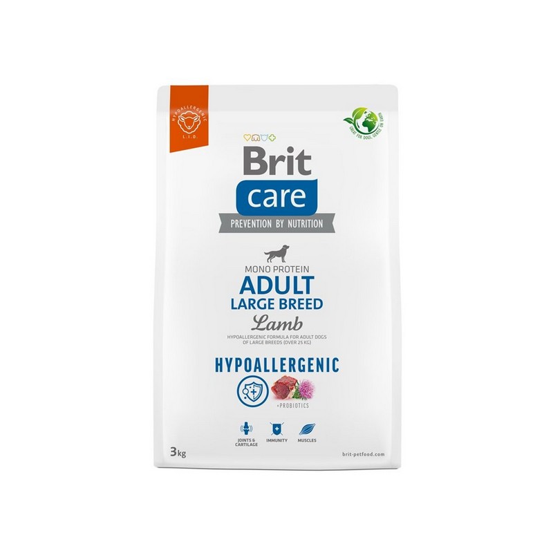 BRIT Care Suchy pokarm dla dorosłych psów dużych ras, bezzbożowy z jagnięciną