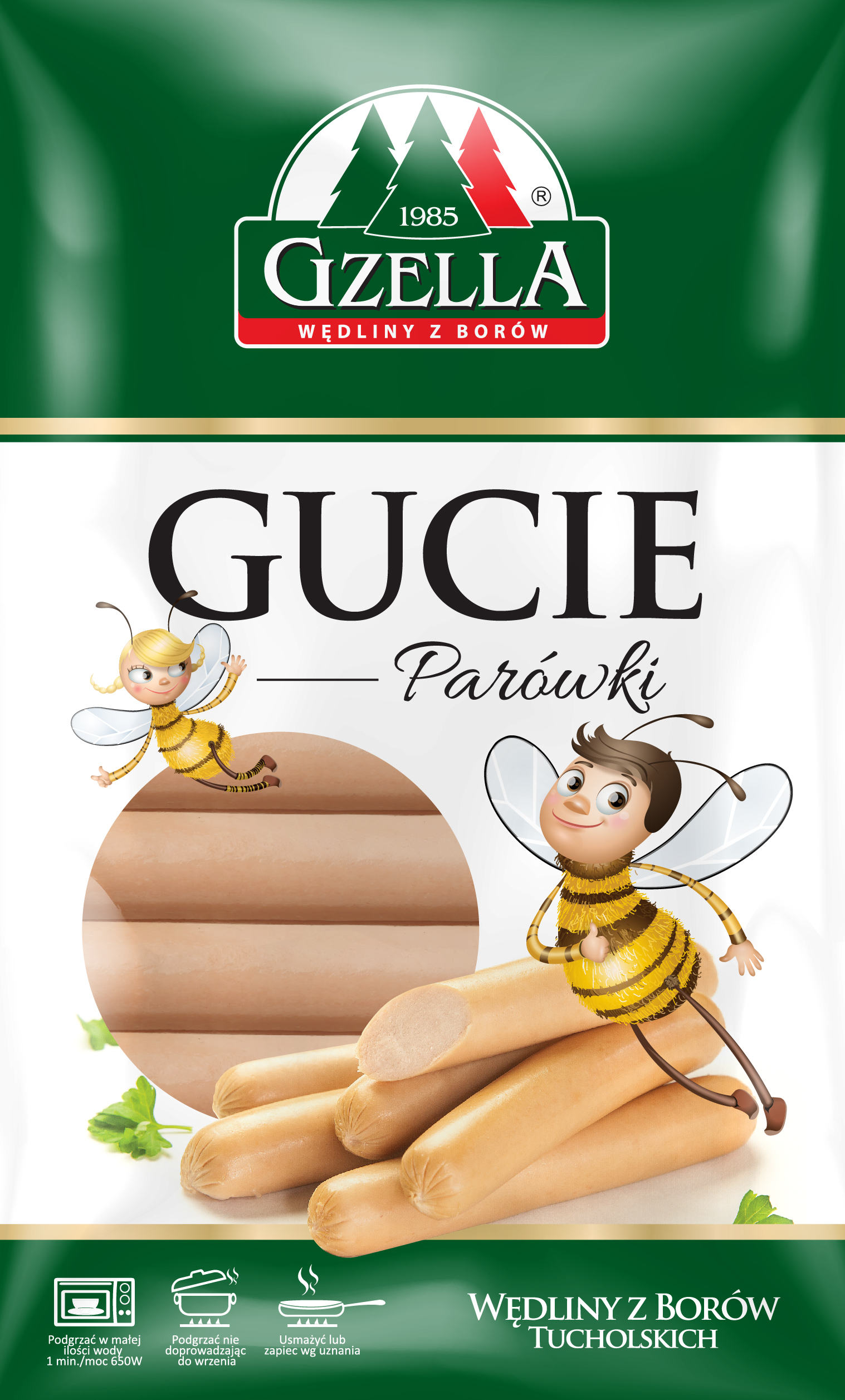 GZELLA Parówki Gucie frisco.pl