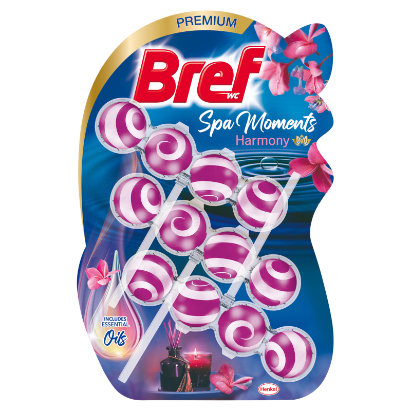 BREF Wellness Harmony Zawieszka do WC 3x50g