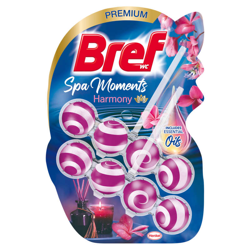 BREF Wellness Harmony Zawieszka do WC 2x50g