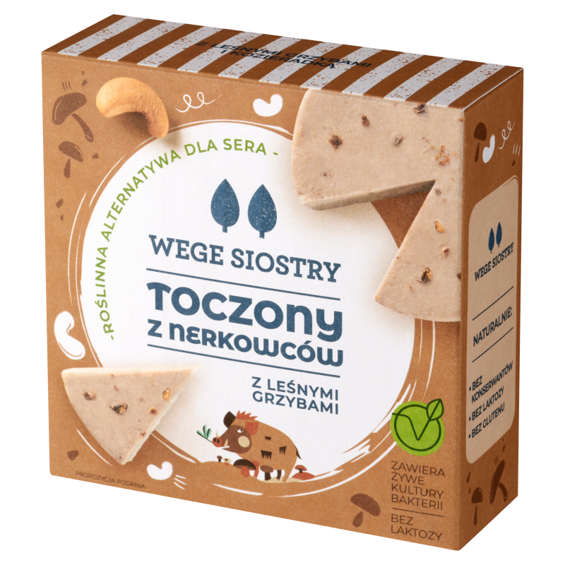 WEGE SIOSTRY Toczony z nerkowców z kozieradką i suszonymi grzybami