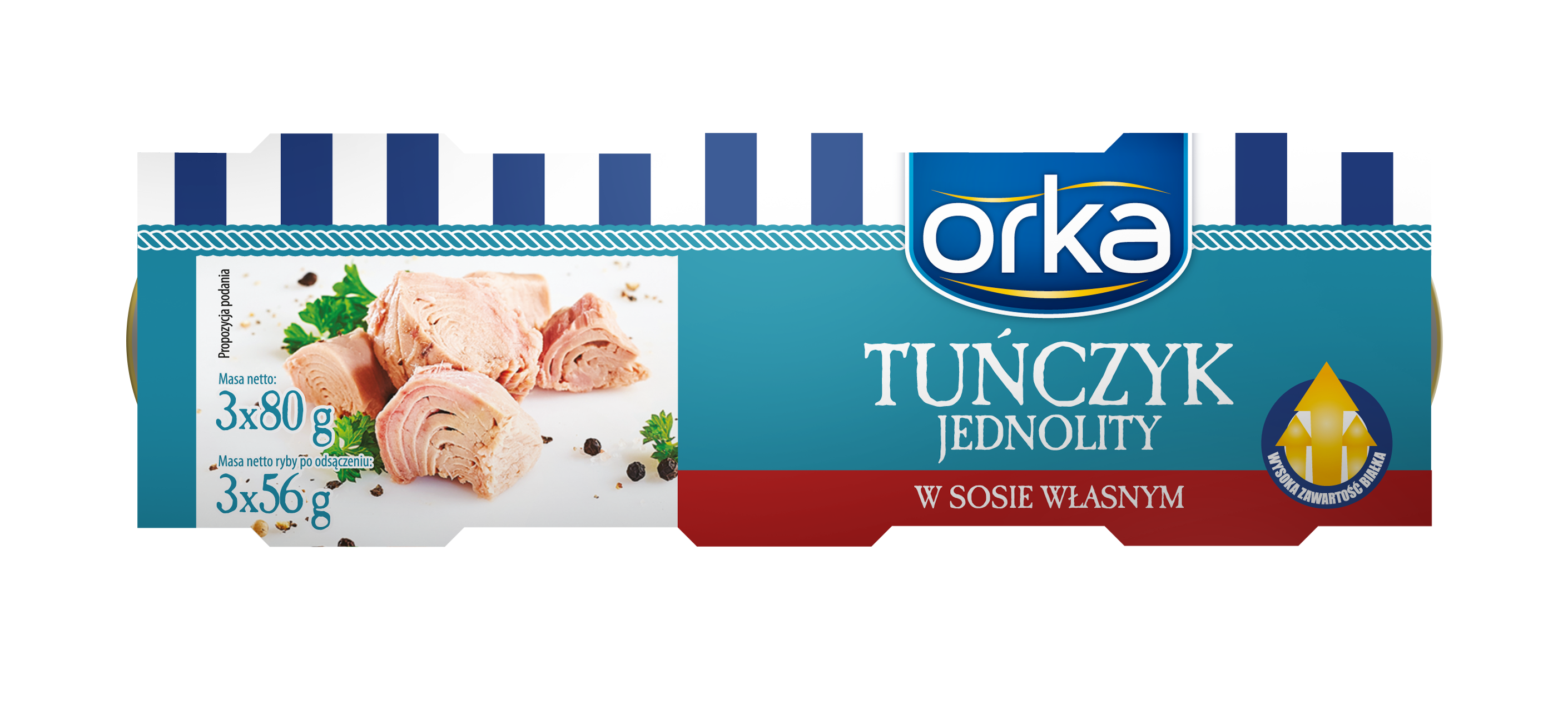 ORKA Tuńczyk w sosie własnym