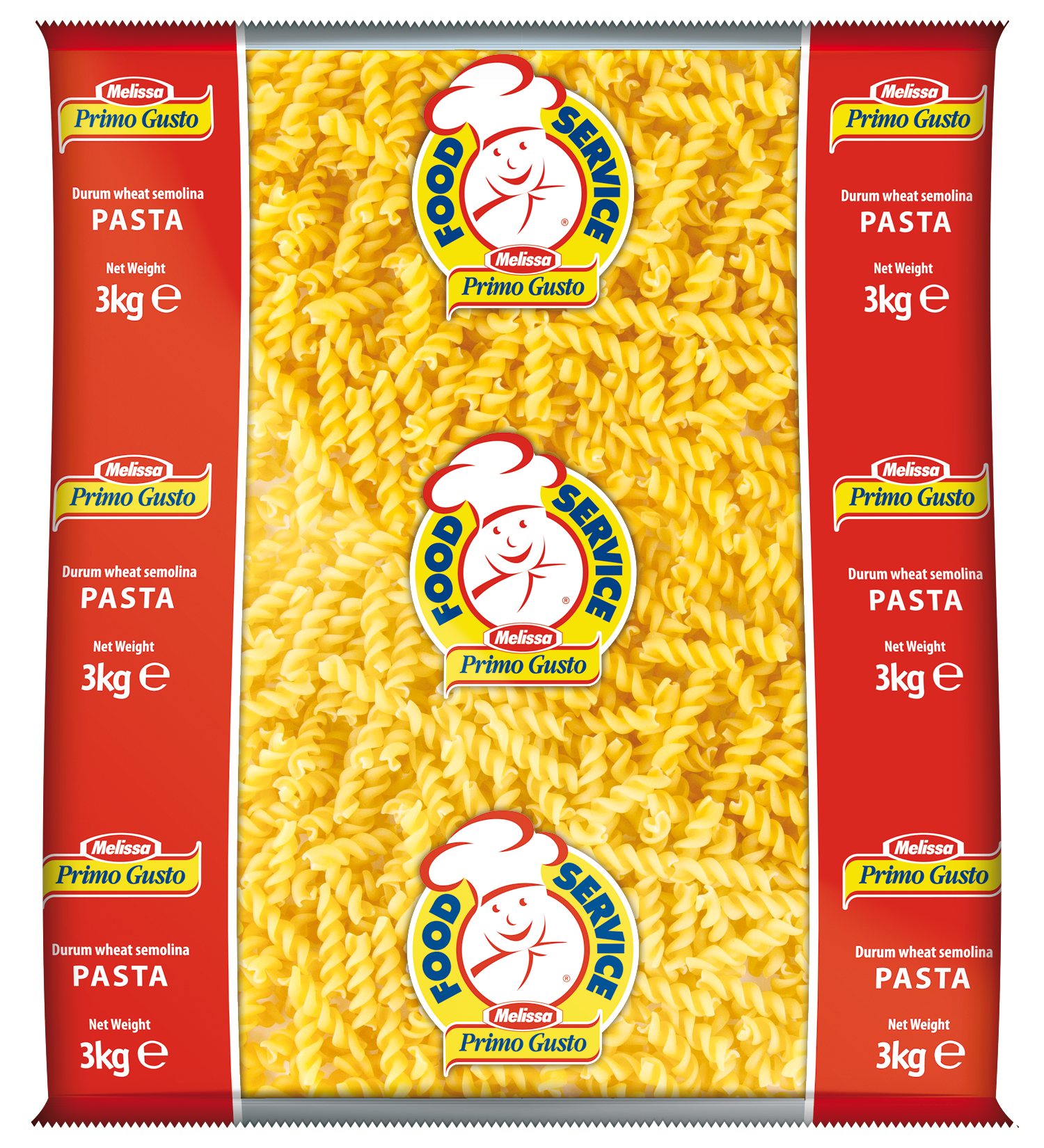 MELISSA Food Service Makaron świderek (fusilli) XXL