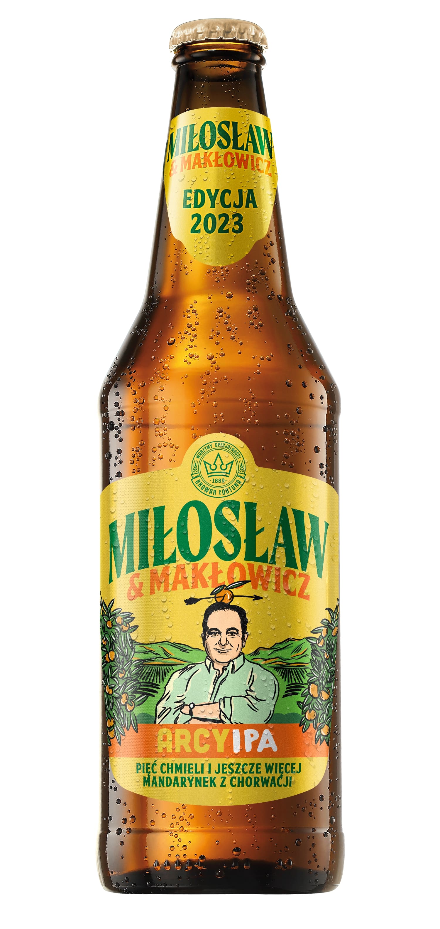 MIŁOSŁAW Makłowicz Arcy IPA Piwo (butelka bezzwrotna)