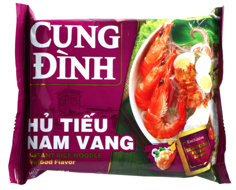 CUNG DINH Zupa Nam Vang o smaku owoców morza z makaronem ryżowym (instant)