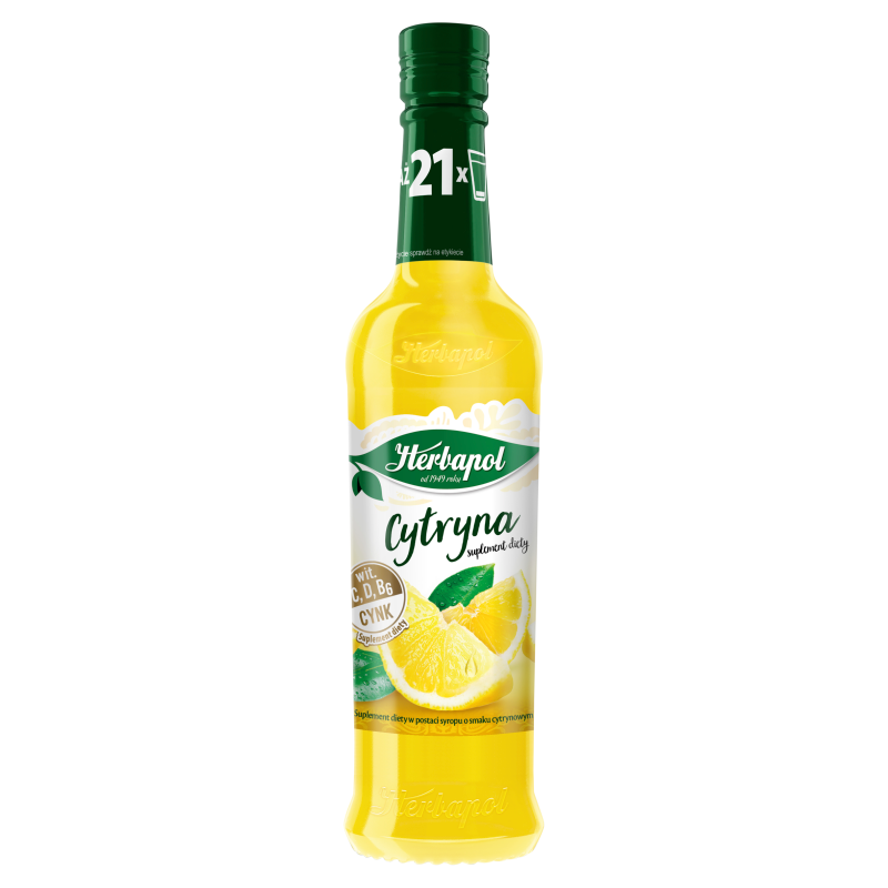 HERBAPOL Owocowa Spiżarnia Syrop cytrynowy