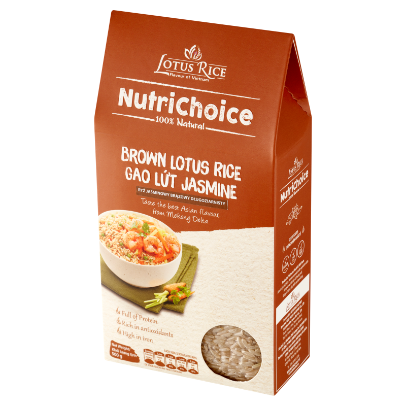 LOTUS RICE Ryż jaśminowy brązowy