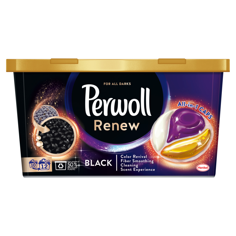 PERWOLL Renew Kapsułki do prania Black 12 szt.